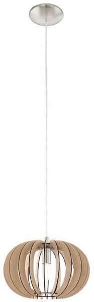 Lampadario Industrial Stellato 1 1 Luce E27 d30 Beige