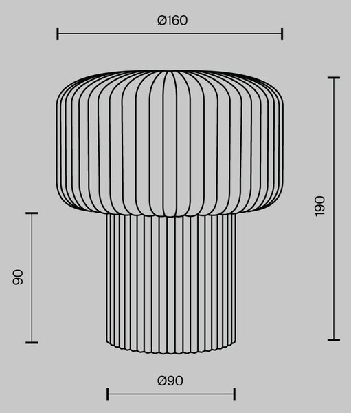 Lampada Da Tavolo Moderna Omaggio Ceramica E Vetro 1 Luce G9