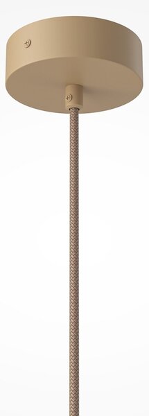 Sospensione Contemporanea Tavo Pietra Calcarea Beige 1 Luce E27