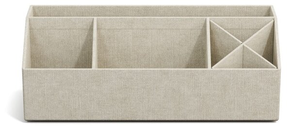 Organizer in cartone per cancelleria Elisa Canvas Paper Laminate – Bigso