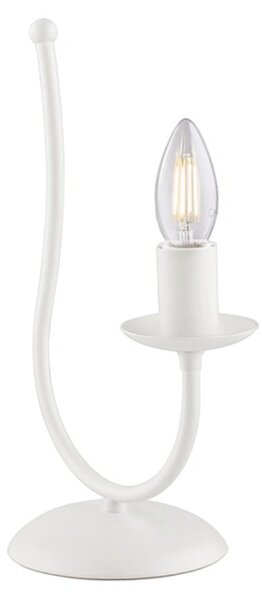 Lampada da Tavolo Botte 1 Luce Bianco LuceArt Classic