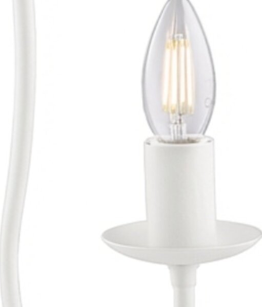 Lampada da Tavolo Botte 1 Luce Bianco LuceArt Classic