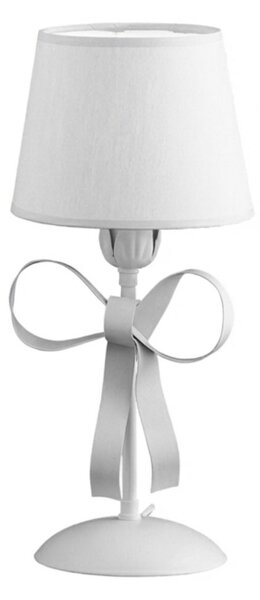 Lampada da Tavolo Shabby Chic Lucy 1 Luce Bianco LuceArt Classic