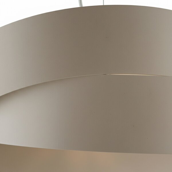 Sospensione Astro 2 Luci Tortora LuceArt Classic