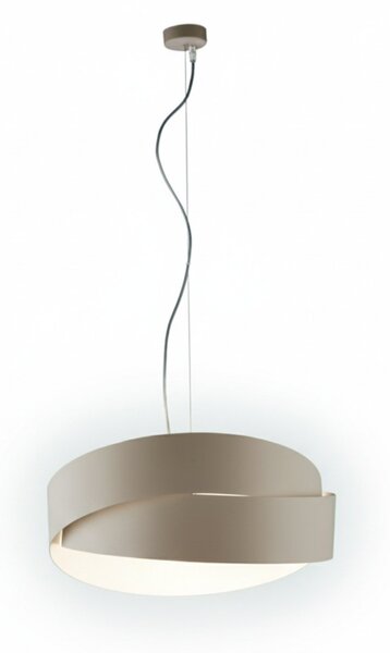 Sospensione Astro 2 Luci Tortora LuceArt Classic