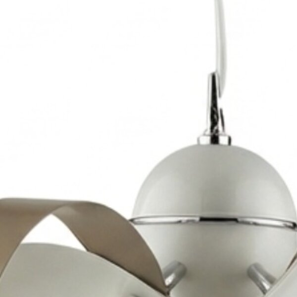 Sospensione Bolla 5 Luci Bianco LuceArt Classic