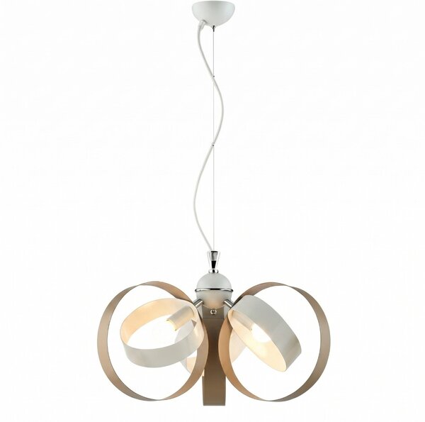 Sospensione Bolla 3 Luci Bianco LuceArt Classic