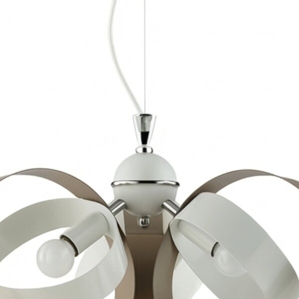 Sospensione Bolla 3 Luci Bianco LuceArt Classic