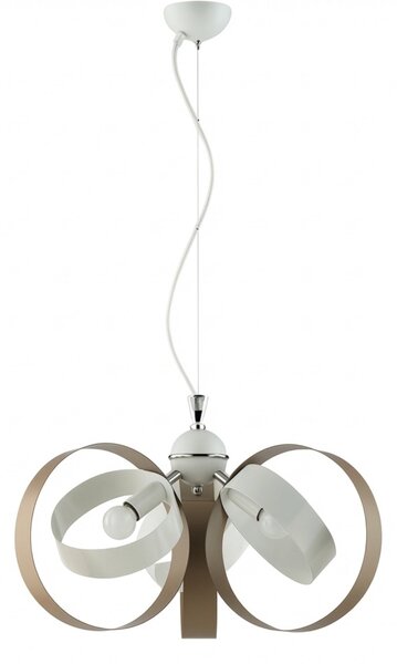 Sospensione Bolla 3 Luci Bianco LuceArt Classic