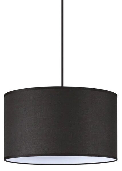 Lampada a Sospensione Set Metallo Nero 1 Luce E27