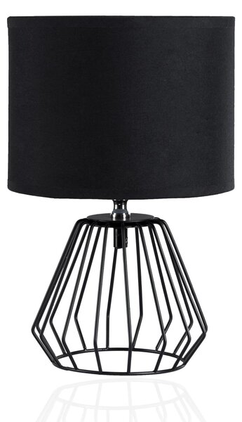 Lampada da tavolo Paulmann, modello Shiny Diamond, attacco E27, potenza massima 20W, colore nero