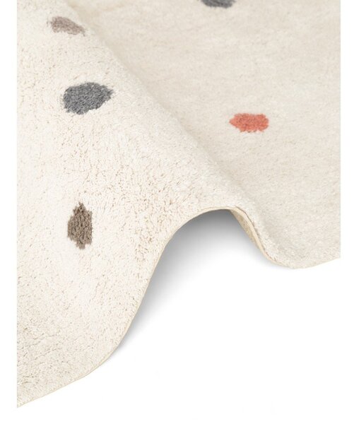 Tappeto per bambini color crema in cotone lavabile/tessuto a mano 140x200 cm Snuggle Pippo – Hanse Home