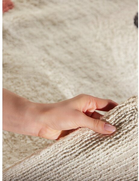 Tappeto per bambini color crema in cotone lavabile/tessuto a mano 140x200 cm Snuggle Pippo – Hanse Home