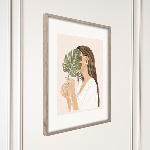 Dipinto stampato con cornice inclusa 50x70 cm Hidden – Styler