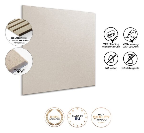Set di pannelli acustici in tessuto 2 pz 60x60 cm Travertine II – Styler