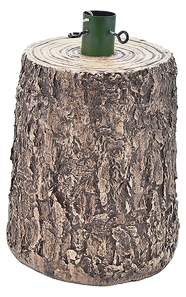 Base Supporto Albero di Natale Tronco Natalizio Attacco Universale Altezza 34 cm