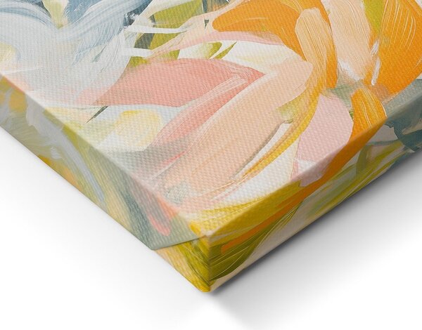 Dipinto stampato dipinto su tela 70x100 cm Floral Gust – Styler