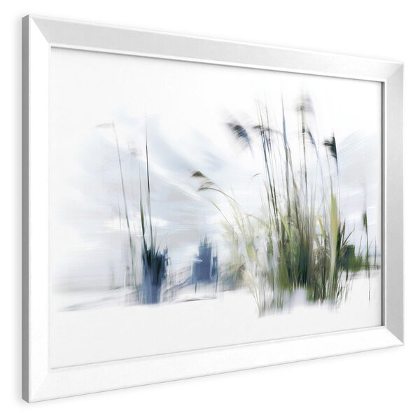 Dipinto stampato con cornice inclusa 56x75 cm Blue Grasses – Styler