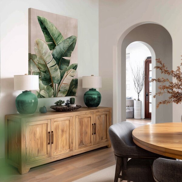 Dipinto stampato dipinto su tela 70x100 cm Foliage – Styler