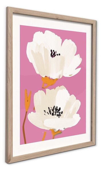 Dipinto stampato con cornice inclusa 30x40 cm Peony Bloom – Styler