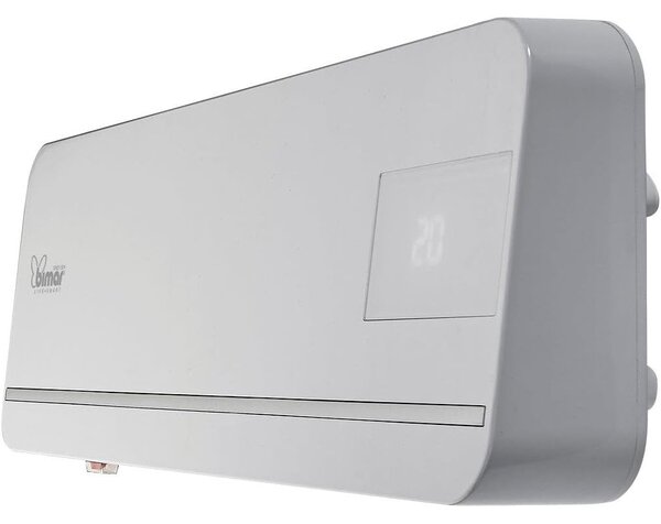Bimar Termoventilatore da parete Ceramico Stufa elettrica Potenza 2000 Watt con Telecomando e Timer Wifi - HP131