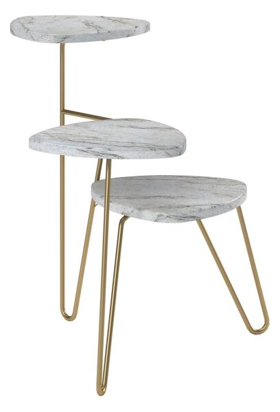 Portafiori in bianco-oro Athena - Novogratz