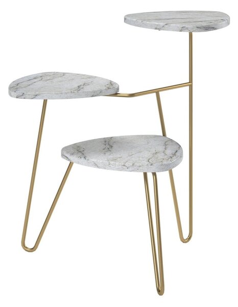 Portafiori in bianco-oro Athena - Novogratz