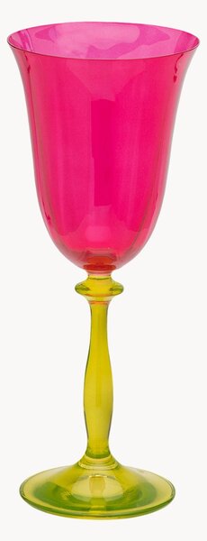 Set di 2 bicchieri da vino con effetto ottico Gardenia