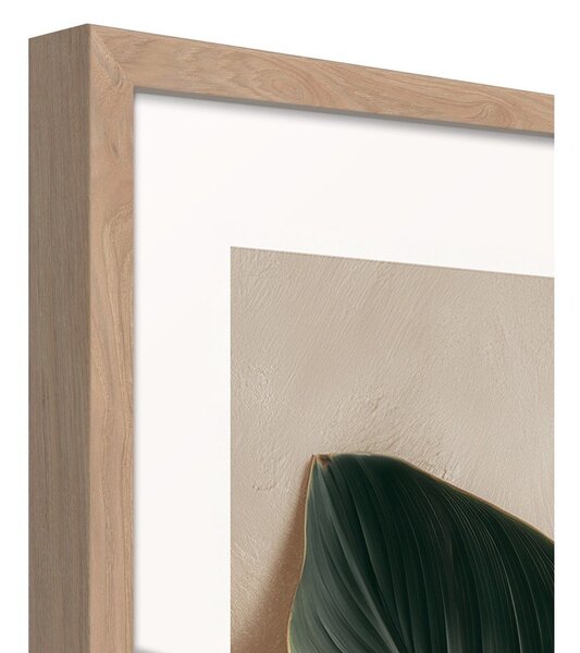 Dipinto stampato con cornice inclusa 50x70 cm Strelizia Leaf – Styler
