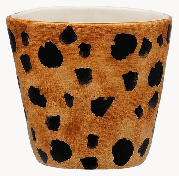 Tazzina da caffè in ceramica Leopard