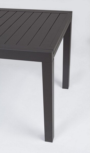 Tavolo da pranzo da giardino in alluminio 90x160 cm Hilde – Bizzotto