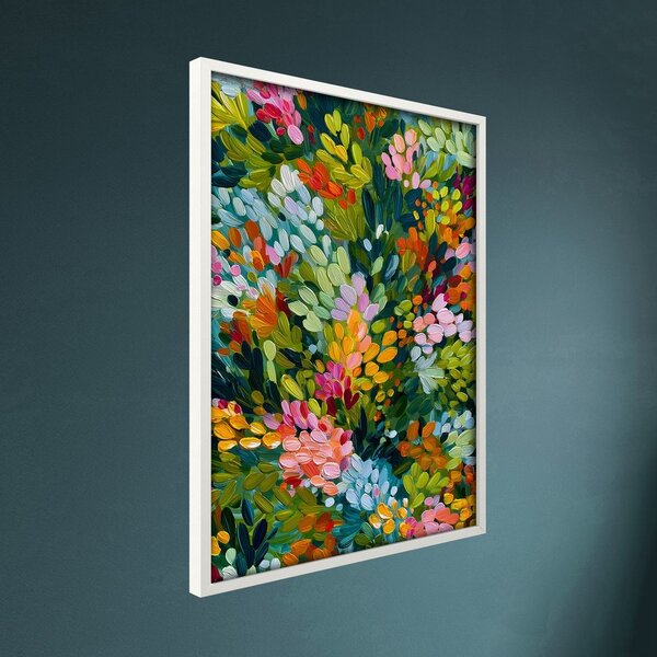 Dipinto stampato con cornice inclusa 50x70 cm Vivid Meadow – Styler