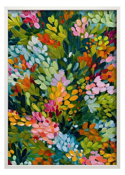 Dipinto stampato con cornice inclusa 50x70 cm Vivid Meadow – Styler