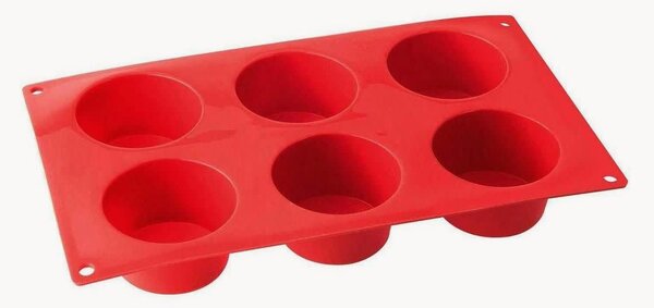 Stampo per muffin in silicone Flexxibel Love per 6 muffin