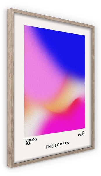 Dipinto stampato con cornice inclusa 50x70 cm Love Flow – Styler