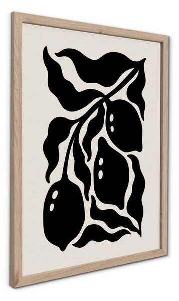 Dipinto stampato con cornice inclusa 30x40 cm Fruit – Styler
