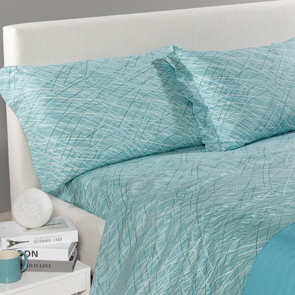 Completo Lenzuola SINGOLO Notting ANICE Cotone Caleffi
