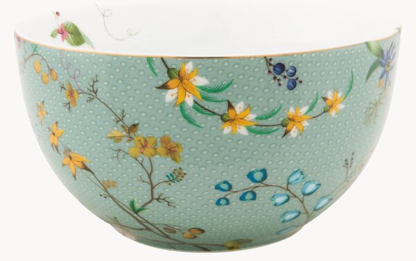 Set di 2 ciotole piccole in porcellana Jolie Flowers
