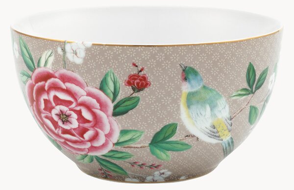 Set di 2 ciotole piccole in porcellana Blushing Birds