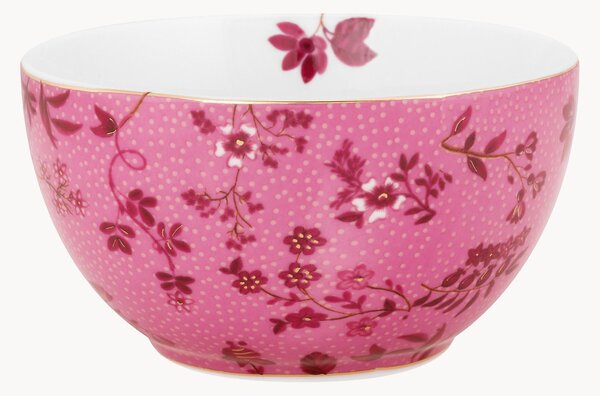 Set di 2 ciotole piccole in porcellana Jolie Flowers