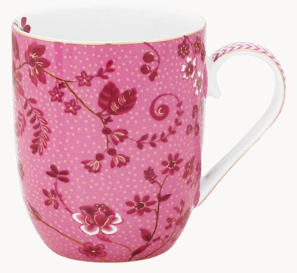 Set di 2 tazze in porcellana Jolie Flowers