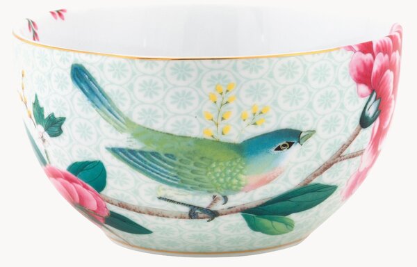 Set di 2 ciotole piccole in porcellana Blushing Birds