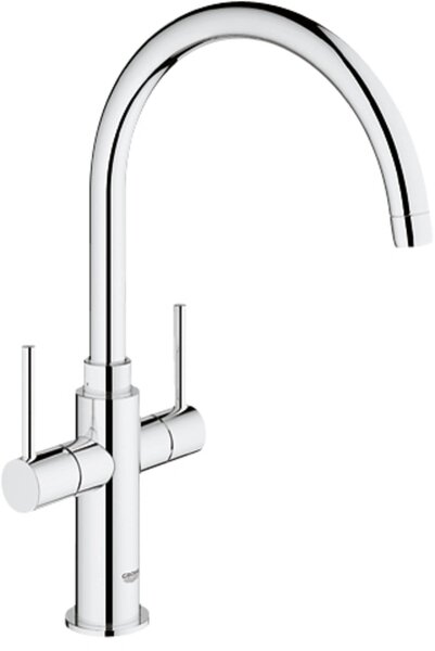 Rubinetto da cucina Grohe Ambi, modello alto, cromato
