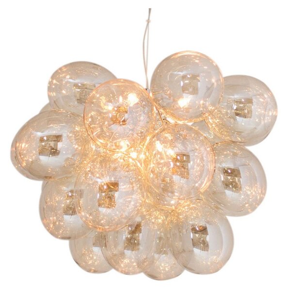 Lampada a sospensione By Rydéns, Gross Grande, dimmerabile, Beige, Soggiorno, Vetro, Design