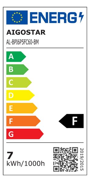 Faretto Led Smart GU10 6.5W Bluetooth Mesh RGB CCT luce regolabile e dimmerabile Aigostar