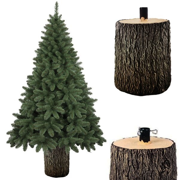 Base Tronco Albero di Natale Supporto Universale 40 mm con Ganci 3427 x 45.5Hcm