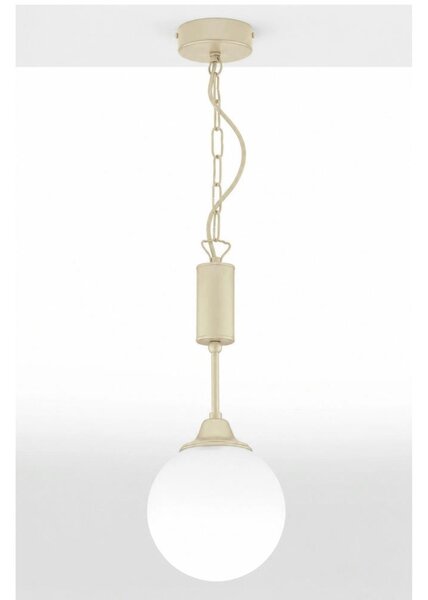 Jupiter 2194 - Lampadario a catena NOLA 1xE27/15W/230V crema