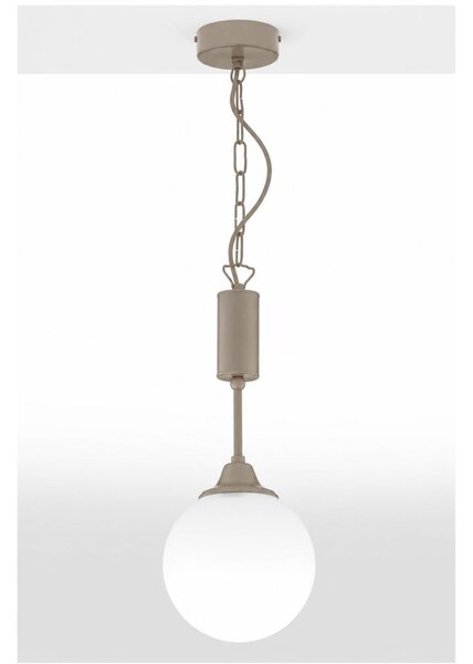Jupiter 2197 - Lampadario a catena NOLA 1xE27/15W/230V beige
