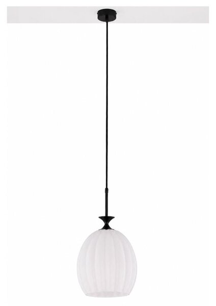Jupiter 2182 - Lampadario a sospensione con cavo ARIA 1xE27/15W/230V nero