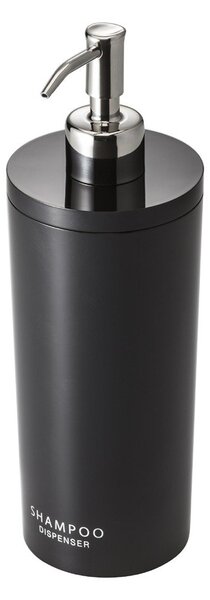 Dispenser per sapone nero in plastica 500 ml Round – YAMAZAKI